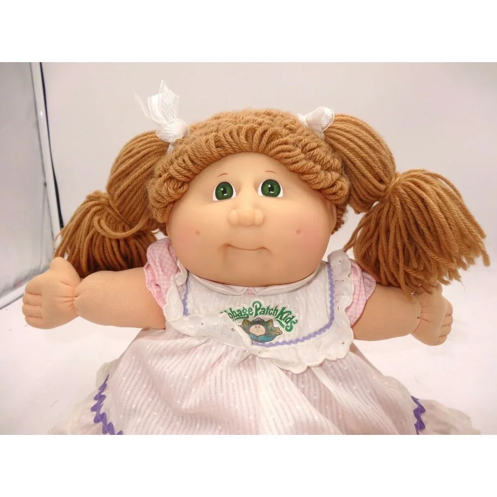 Cabbage Patch Kids Doll 15th Anniversary SpecialEdition Red‎ Brown Hair Blue Eye